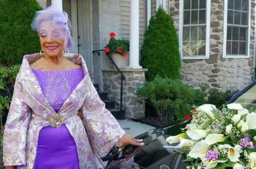  86-летняя женщина решила выйти замуж и восхитила всех своим свадебным нарядом: просто нет слов