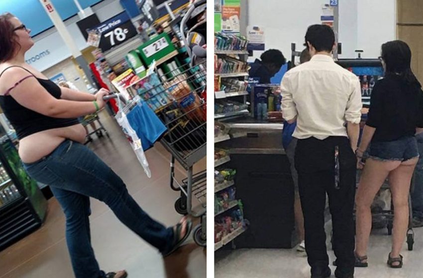  «Безумие в США»: подборка фотографий из самых необычных посетителей супермаркетов