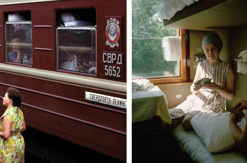  «Поезда Советов»: 9 уникальных снимков, сделанных в плацкарте поездов