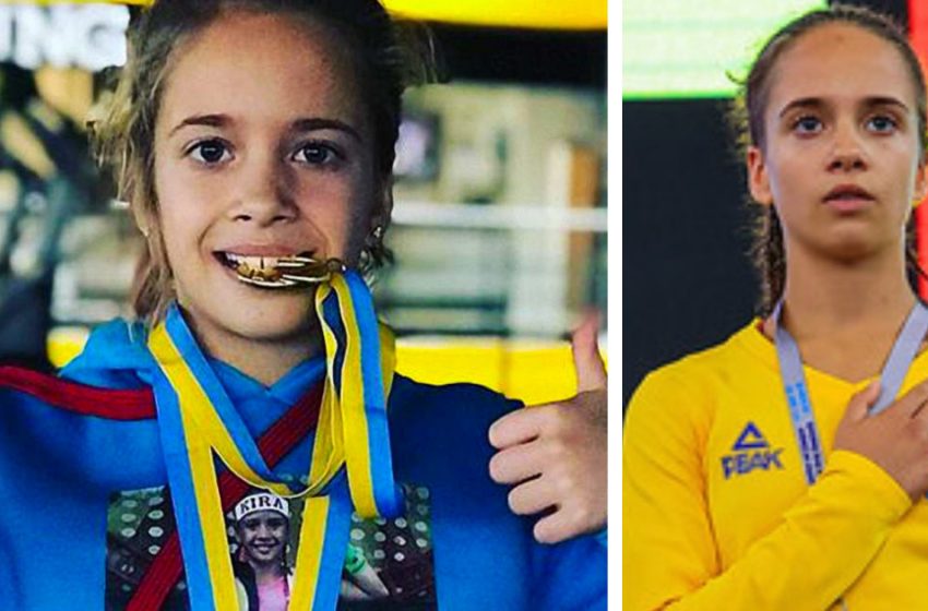  «Гордость страны»: 13-летняя девочка-боксёр из Украины между тренировками активно занимается волонтёрством