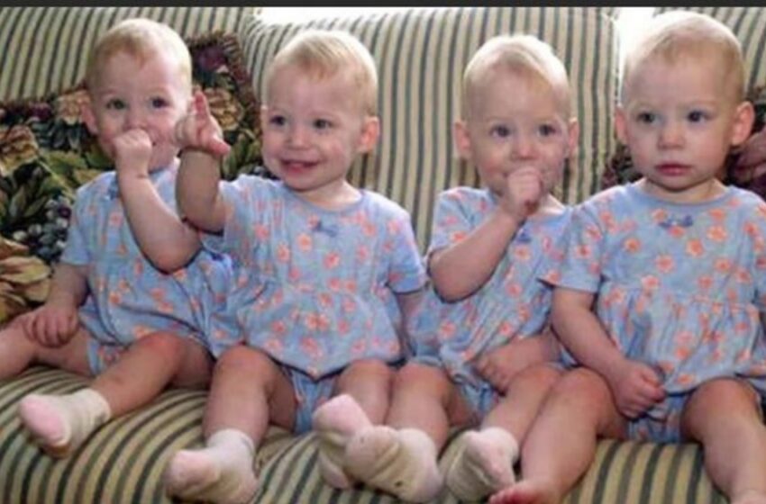  Прошло 20 лет с тех пор, как эти четверняшки поразили и заставили смеяться весь мир: Как они выглядят сейчас?