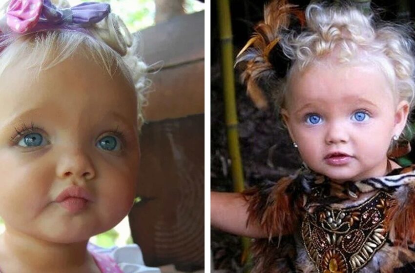  Она родилась с кукольной внешностью: Как эта девочка выглядит сейчас?