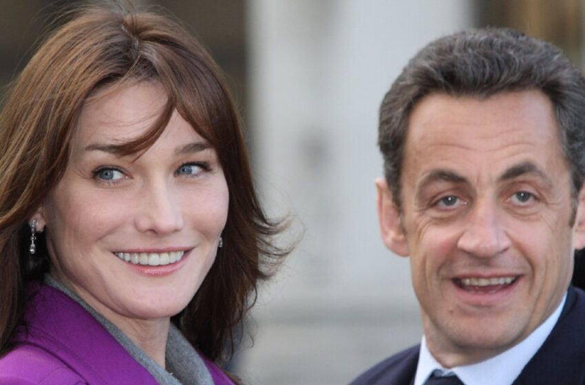  «Любовь по-французски»: Экс-президента Николя Саркози засняли на обычной прогулке с женой