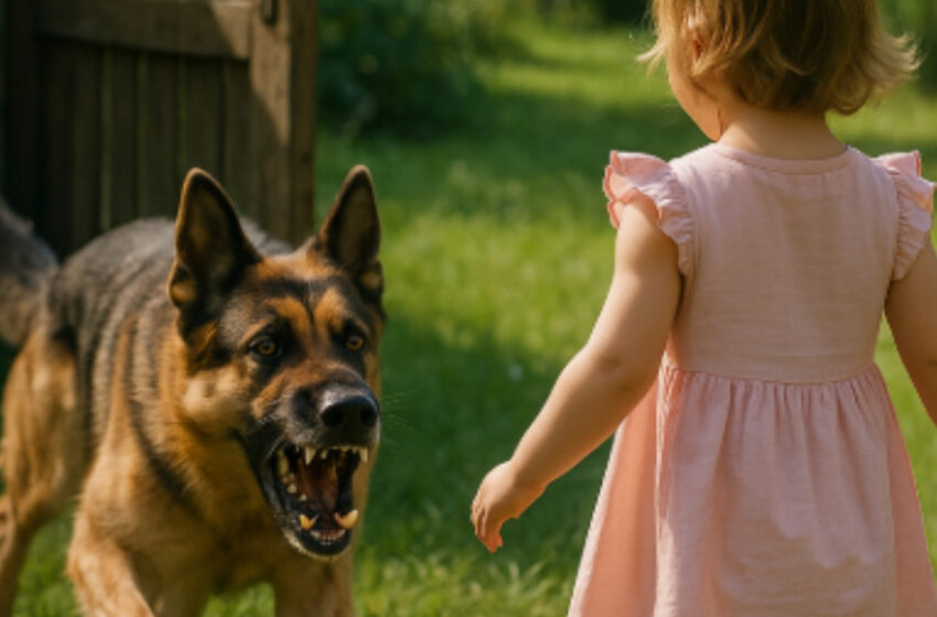  Я кричала от ужаса, думая, что моя собака нападает на ребёнка. Спустя секунду стало ясно, что таким образом она спасла ей жизнь