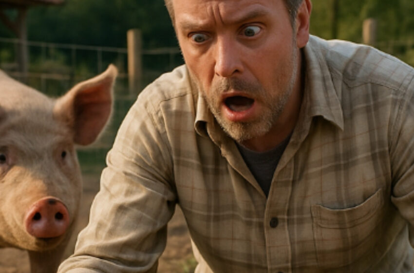  Мой поросёнок копал в одном и том же месте три дня подряд, вводя меня в заблуждение. Лишь взяв в руки лопату я понял, что он чувствовал смерть под землёй