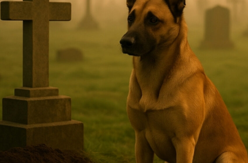  Собака каждый день приходила на кладбище к хозяину и копала землю. Все думали, что она тоскует, но правда оказалась страшнее, чем кто мог представить