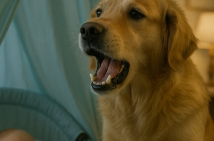  Каждую ночь собака громко лает на ребёнка. Когда родители узнают причину — они цепенеют от ужаса