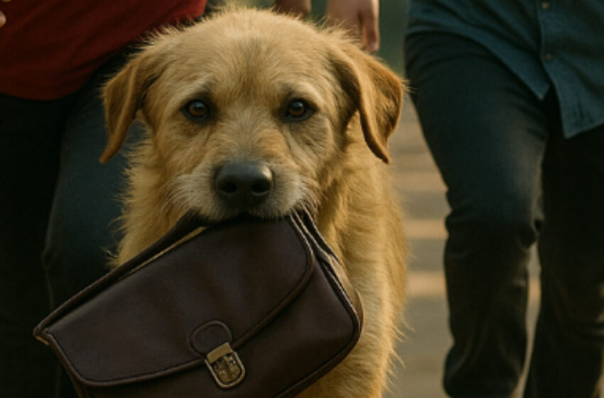  Пес вырвал мою сумочку, мы погнались за ним и оторопели, когда увидели, куда привёл нас этот бродяга. Эта встреча изменила всё