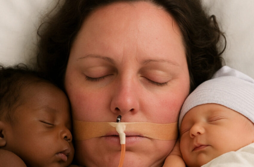  Муж снял на камеру последние минуты жены перед родами. То, что произошло потом — настоящее чудо