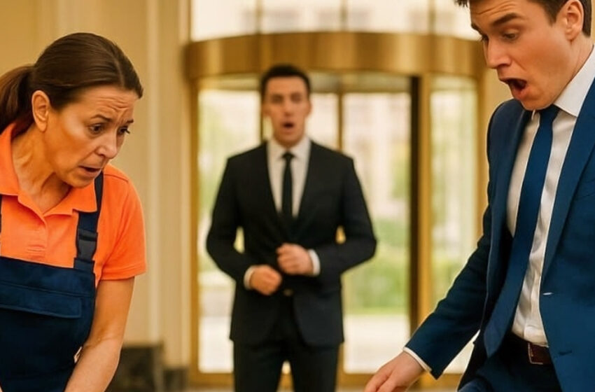  Сын владельца роскошного отеля унижал уборщицу, не представляя, как обернётся эта встреча. То, что произошло дальше, поразило всех