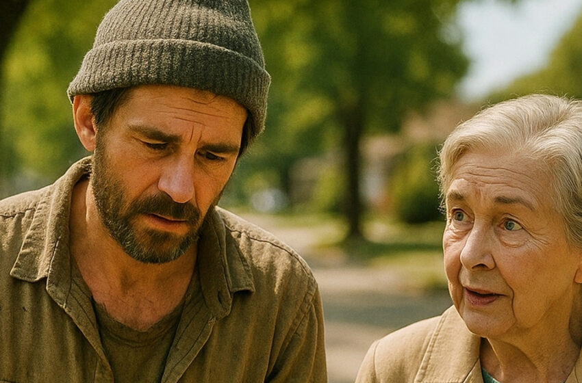  Бездомный помог пенсионерке донести сумки, но на следующий день за ним пришли охранники. То, что они обнаружили, изменило всё